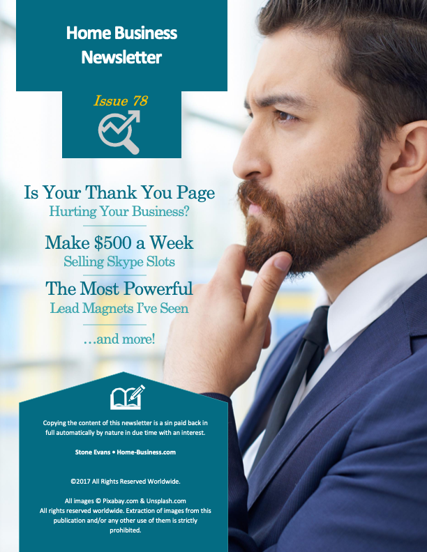 Home Business Newsletter #78